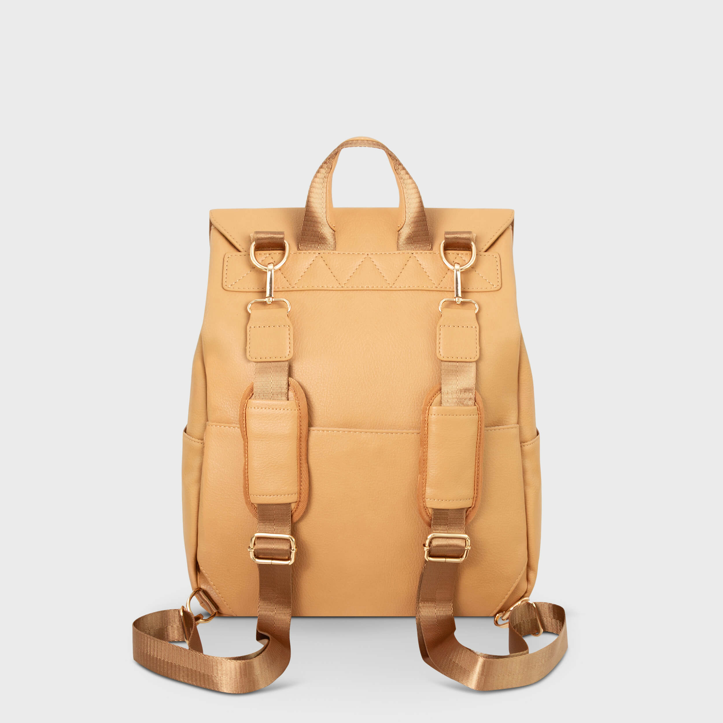 CLASSIC NAPPY BACKPACK TAN - Hannah and Henry