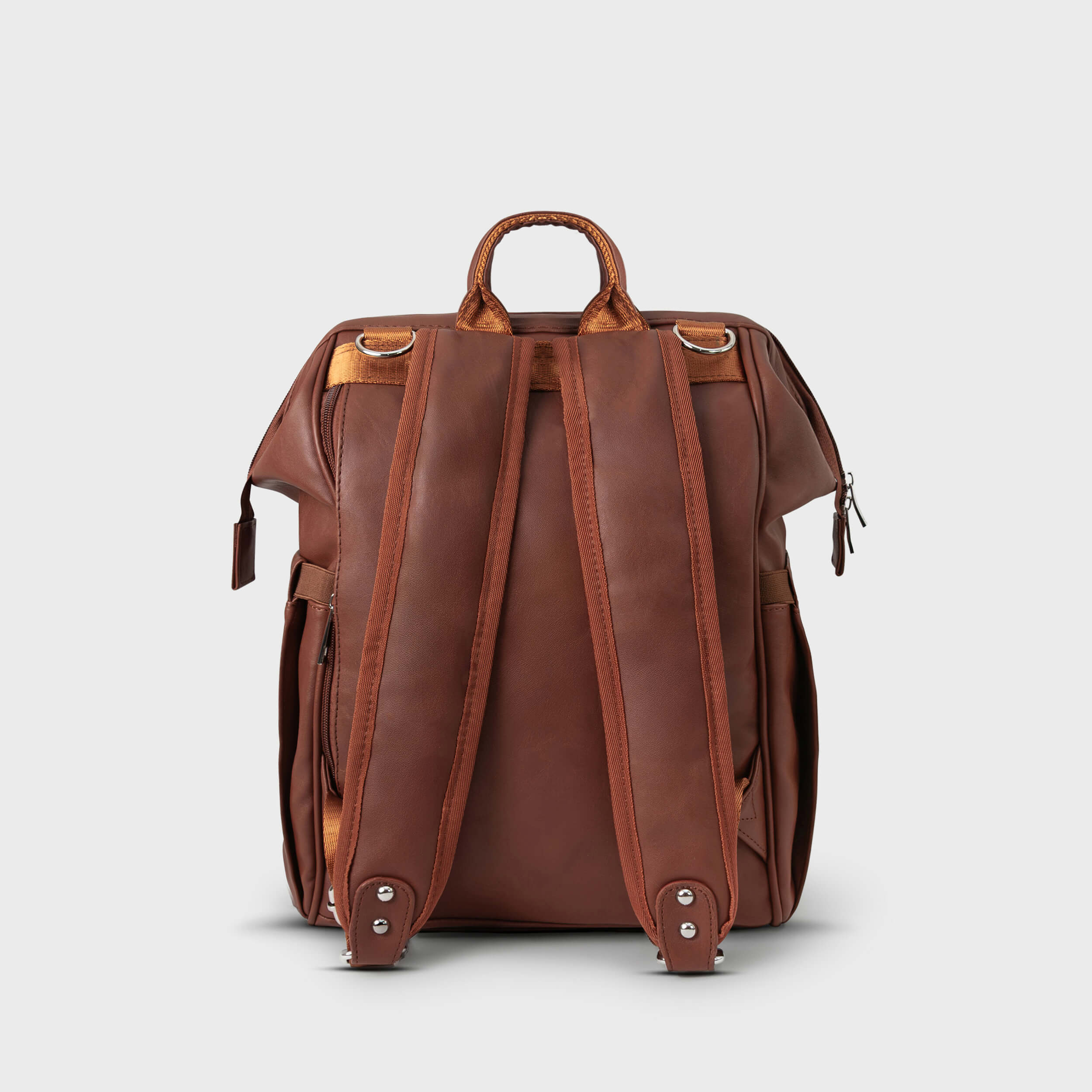 VINTAGE NAPPY BACKPACK BROWN