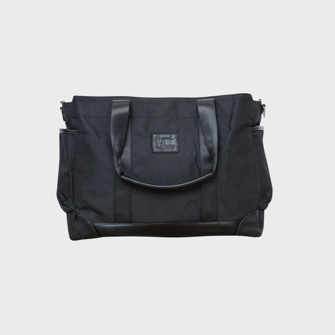Charlie Nappy Tote | Black