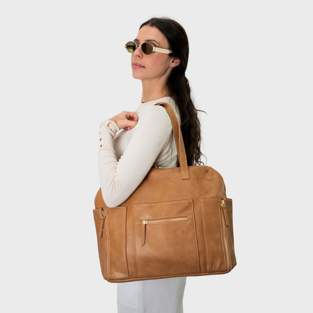 CHELSEA CONVERTIBLE TAN - Hannah and Henry