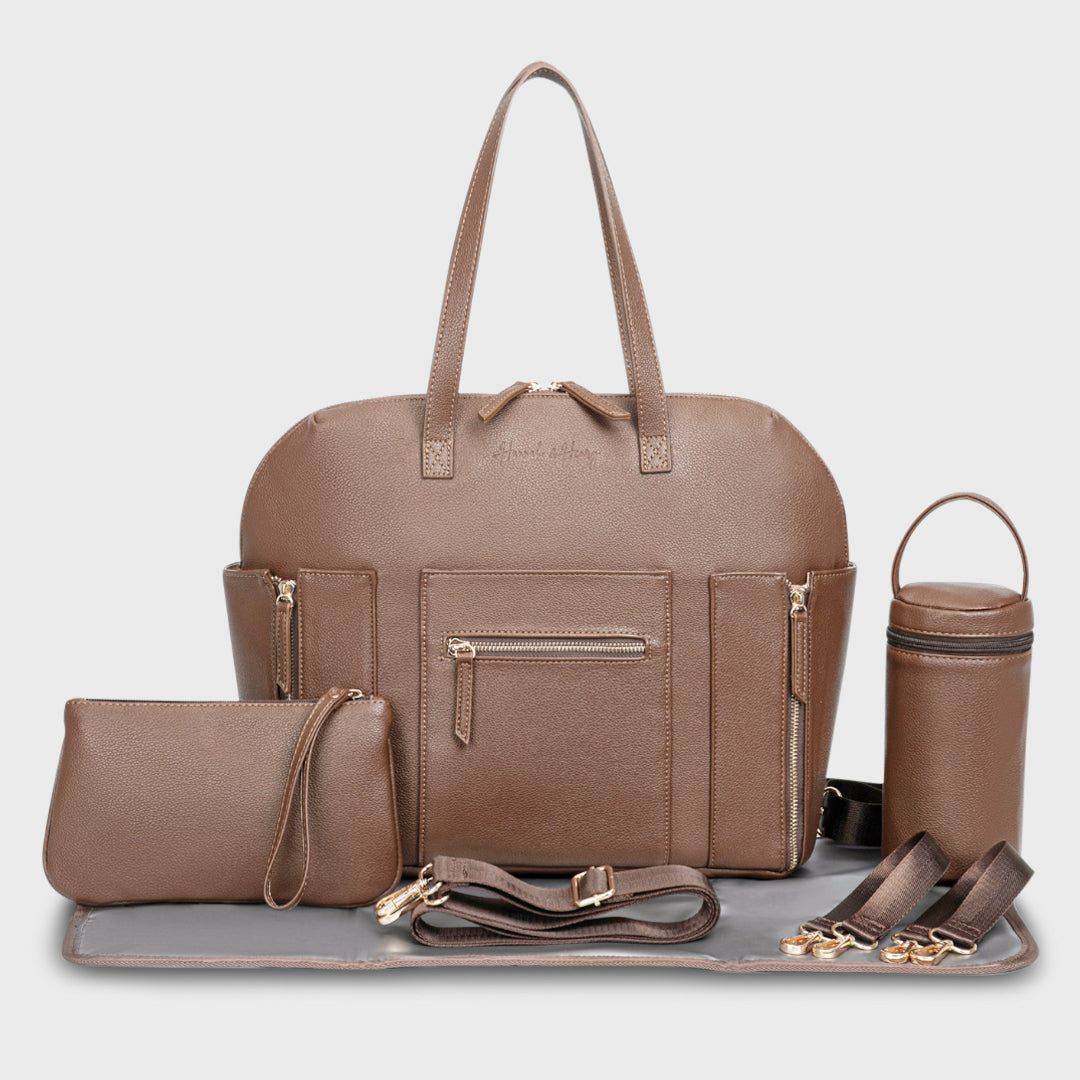 CHELSEA CONVERTIBLE CHOCOLATE | LARGE - Hannah and Henry