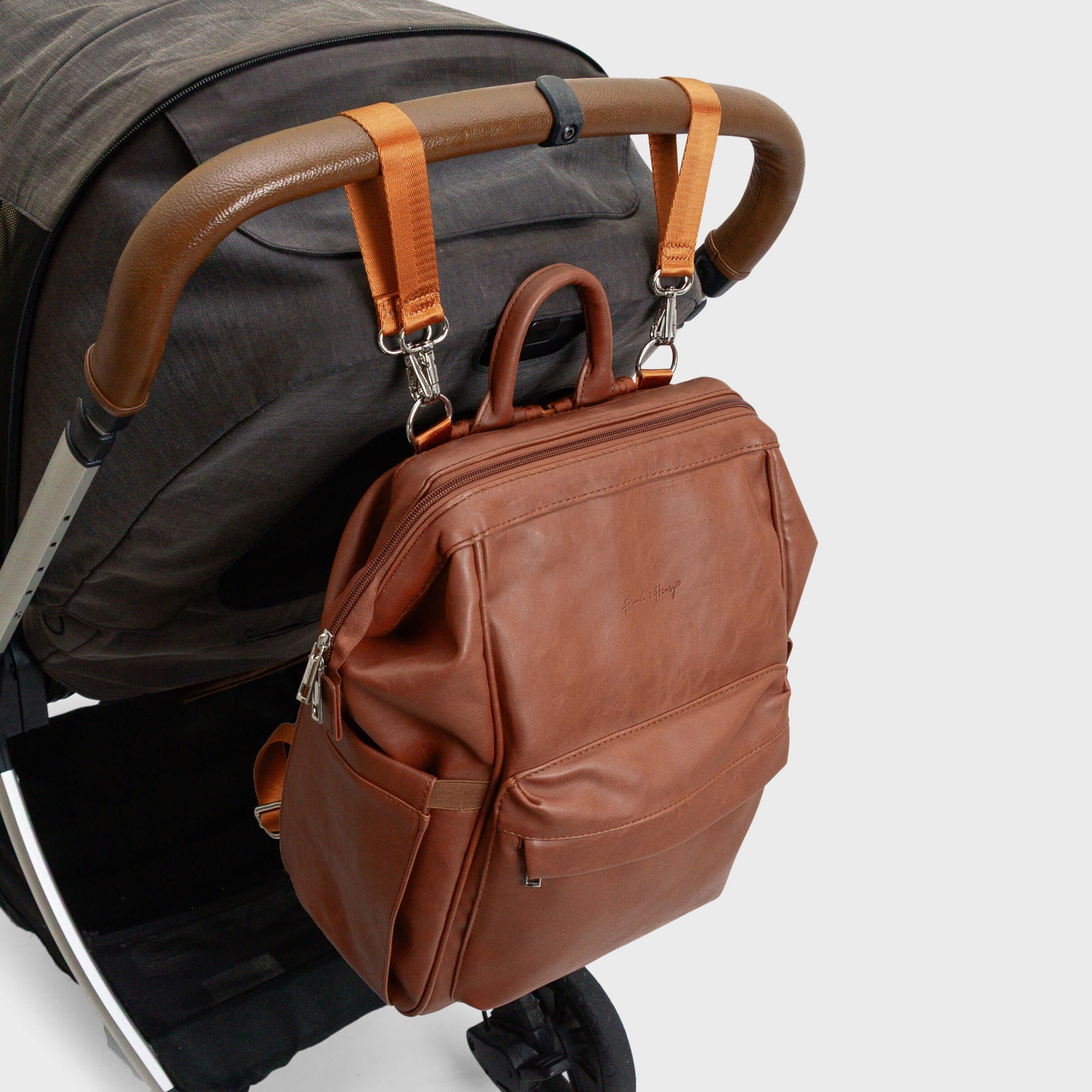 VINTAGE NAPPY BACKPACK BROWN