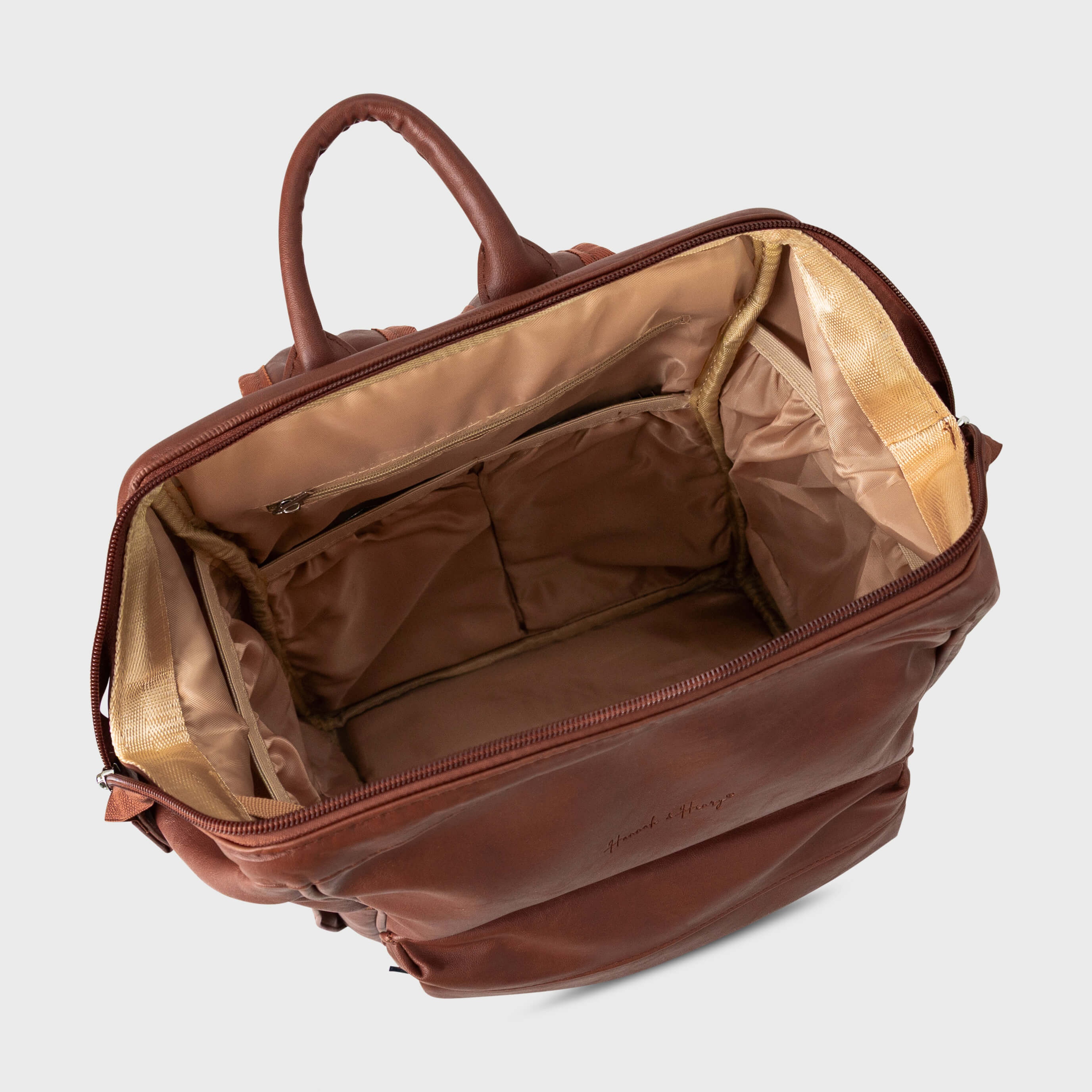 VINTAGE NAPPY BACKPACK BROWN