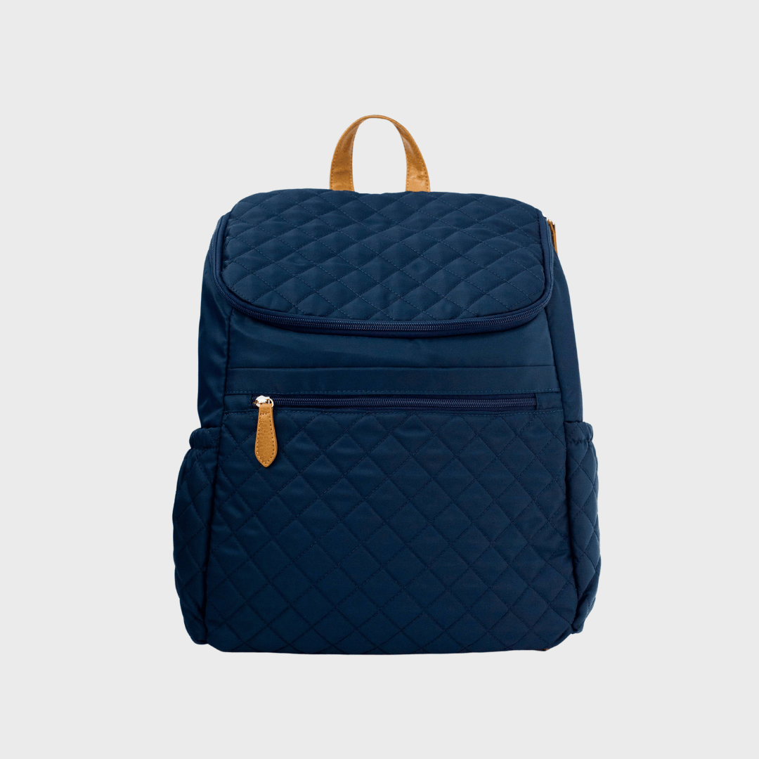 Essential Nappy Backpack | Blue - Nappy Bag by Hannah and Henry