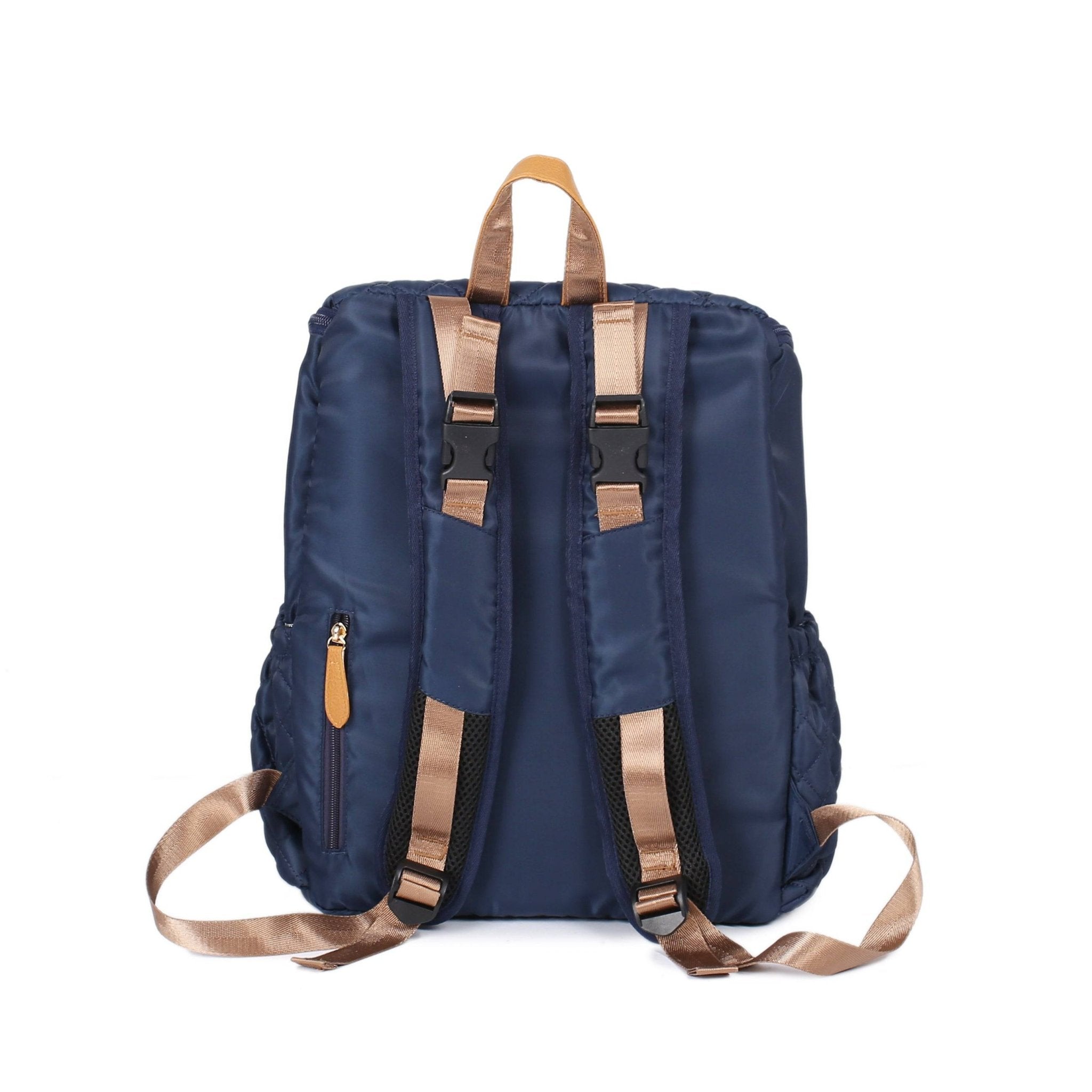 ESSENTIAL NAPPY BACKPACK BLUE - Hannah and Henry