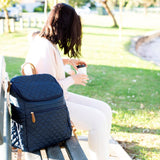 Essential Nappy Backpack | Blue - Nappy Bag by Hannah and Henry