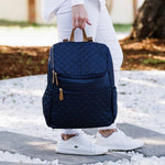 Essential Nappy Backpack | Blue - Nappy Bag by Hannah and Henry