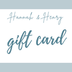 Gift Card - Gift Card by Hannah and Henry