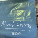 Custom Mailer Packing Bag - Hannah and Henry